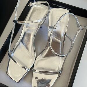 Trending silver heels